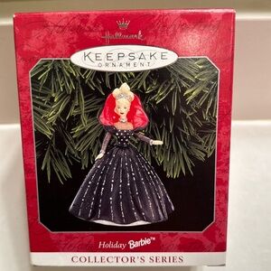 Holiday Barbie Ornament from Hallmark 1998